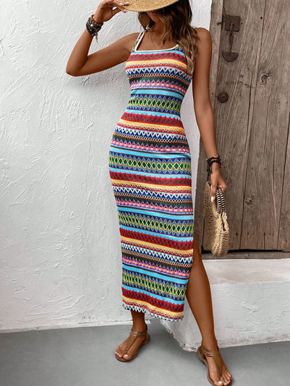 Zomerjurk dames licht luchtig kleurrijk design – Sophie