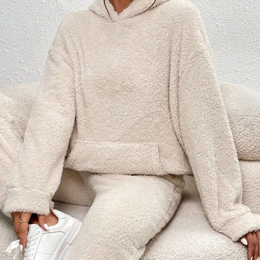 Warme Winter Hoodie en Broeken Set - Eva