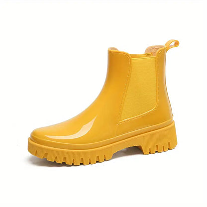 Waterdichte dames regenlaarzen met dikke zool en grip – Valentina
