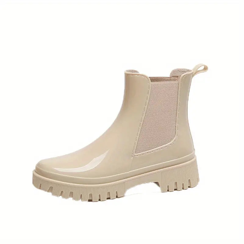 Waterdichte dames regenlaarzen met dikke zool en grip – Valentina