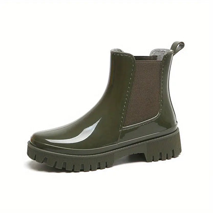 Waterdichte dames regenlaarzen met dikke zool en grip – Valentina