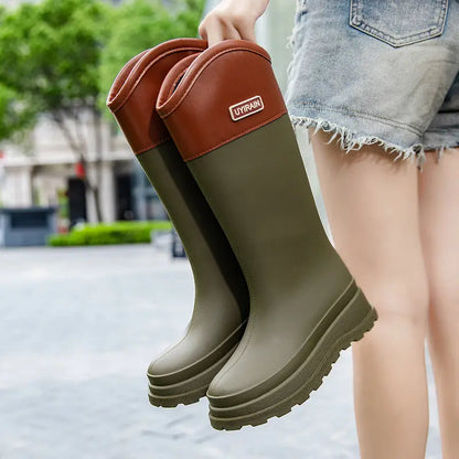 Waterdichte stijlvolle regenlaarzen voor dames – Rachel