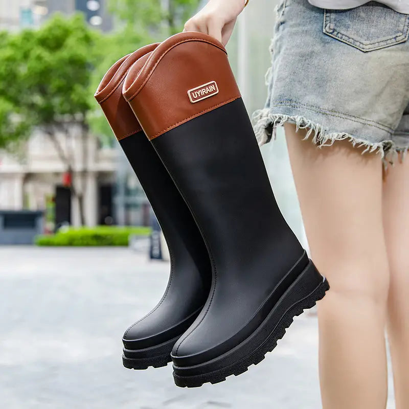 Waterdichte stijlvolle regenlaarzen voor dames – Rachel