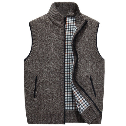Mouwloos heren sweater vest voor winter – Thomas