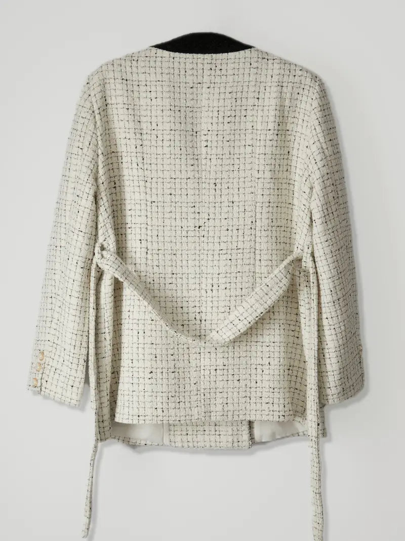 Elegant herfst winter jasje van wolmix voor dames - Emily