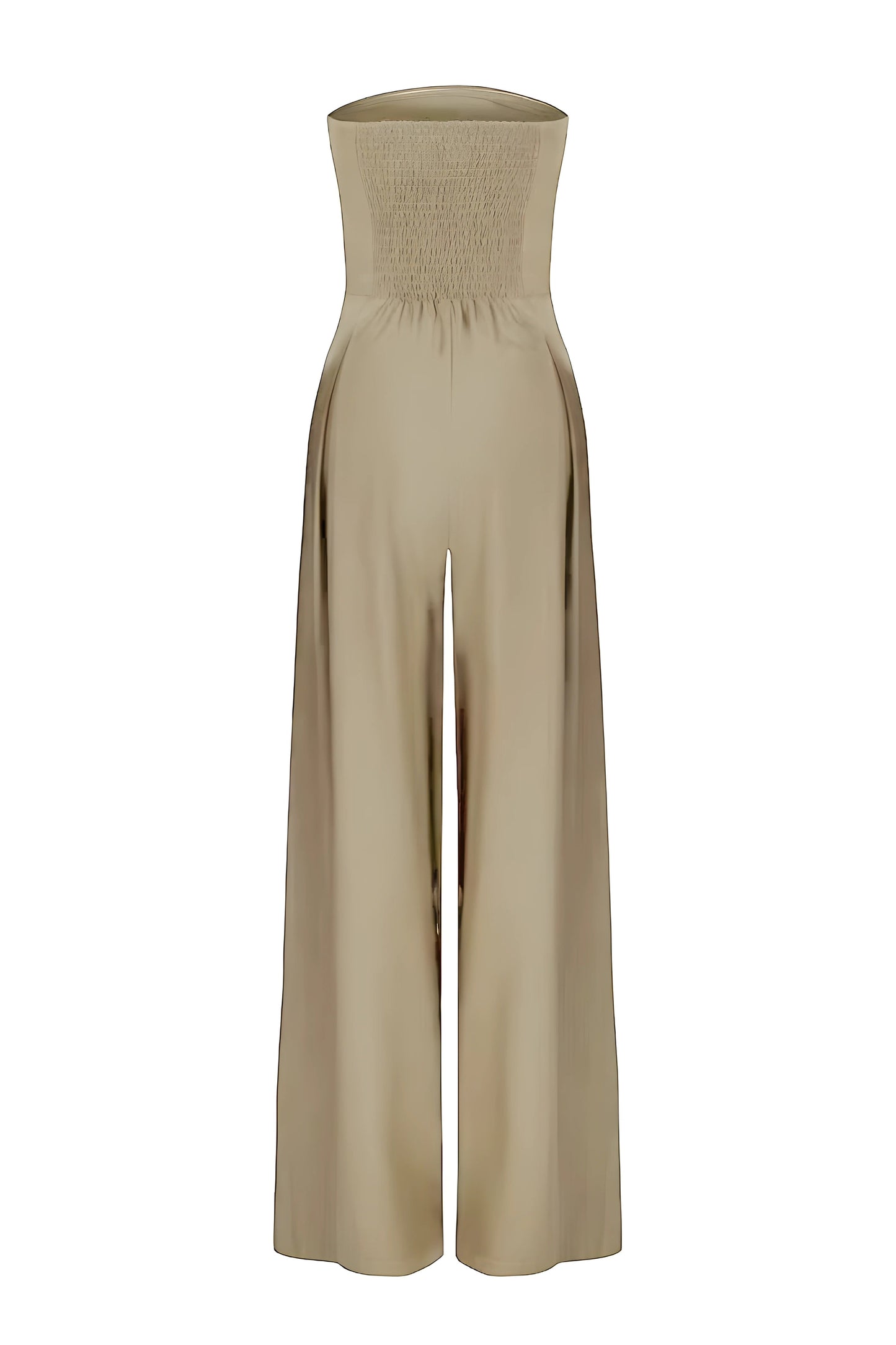 Dames jumpsuit strapless elegant vloeiend avond – Serelina