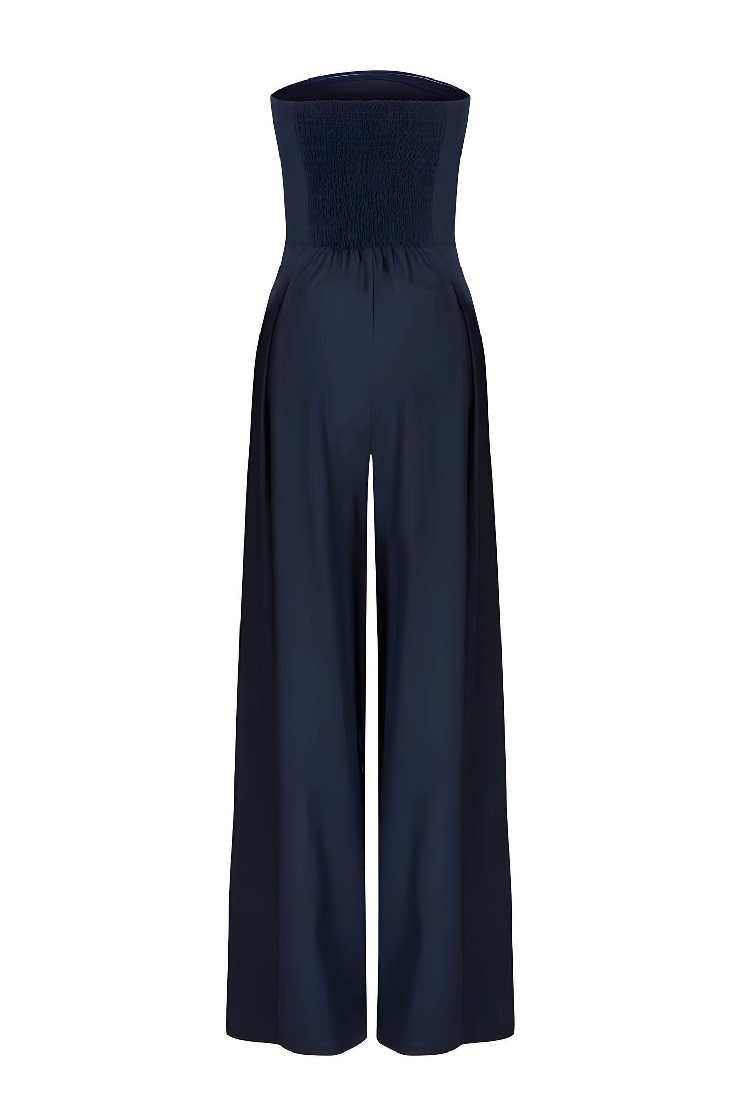 Dames jumpsuit strapless elegant vloeiend avond – Serelina