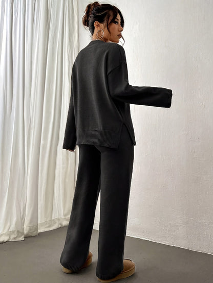 Gebreide ribbelset voor stijl en comfort – Veliro