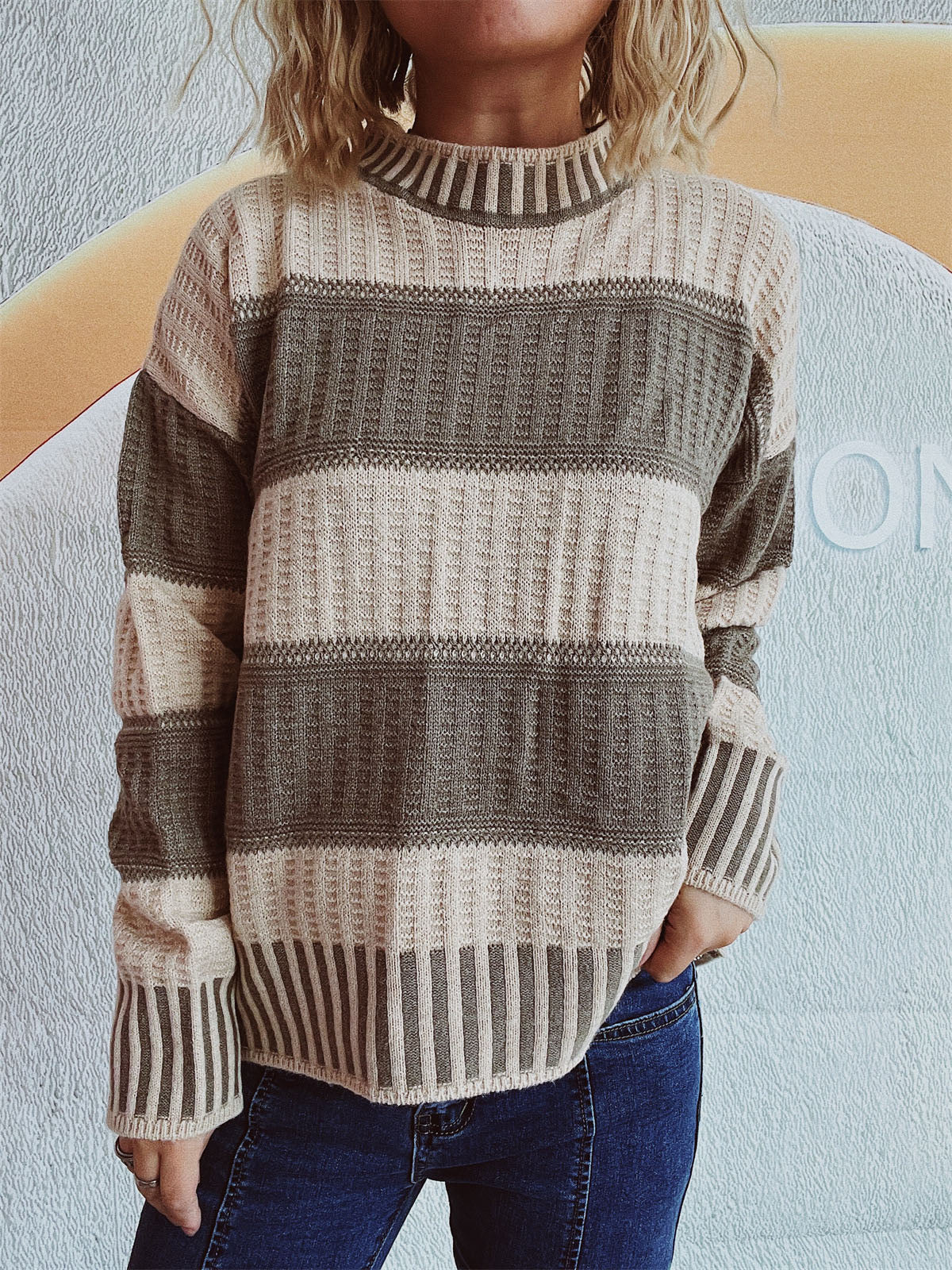 Casual sweater voor herfst & winter – Maria