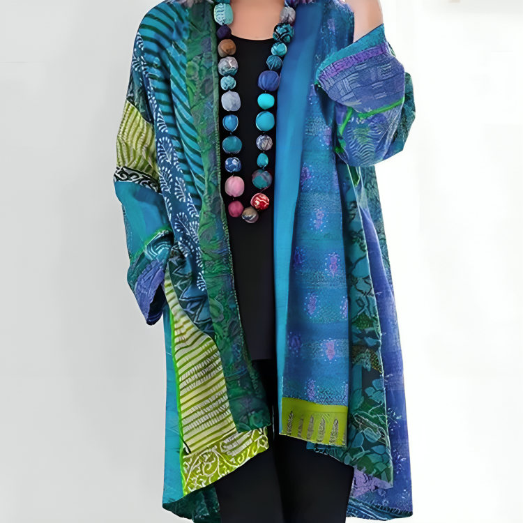 Damesvest met elegante kraag en comfort – Ysolde