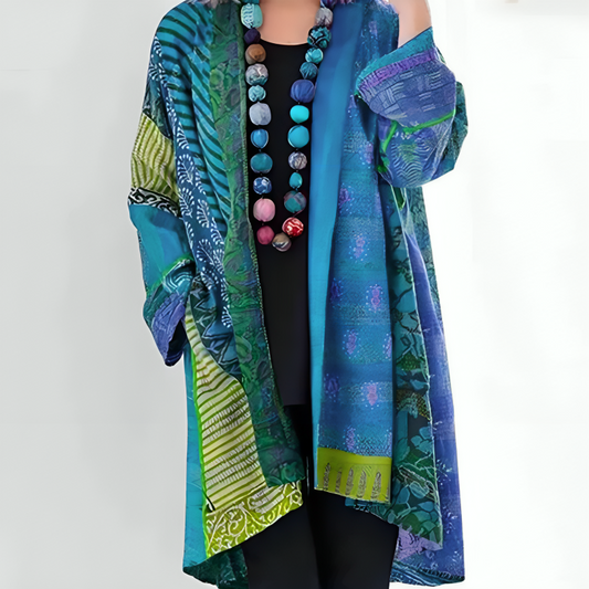 Damesvest met elegante kraag en comfort – Ysolde
