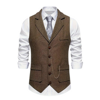 Elegant lapel vest voor heren – Callan