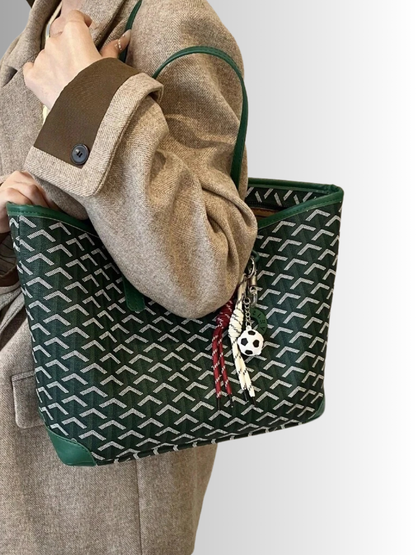 Geometrische schoudertas met luxe look voor dames – Selara