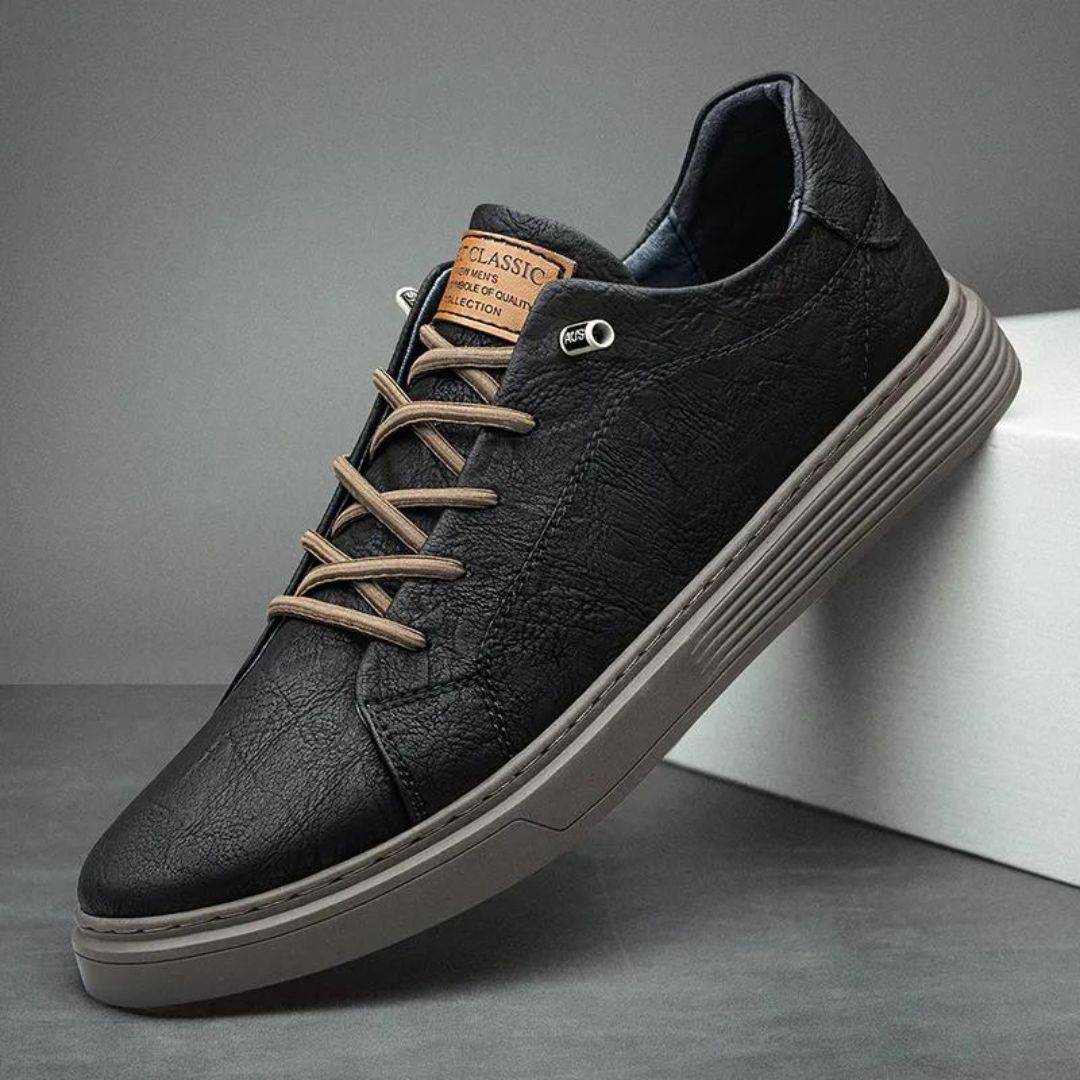 Leren Sneakers Heren voor Winterstijl en Comfort – Thomas