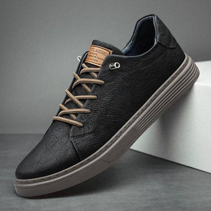 Leren Sneakers Heren voor Winterstijl en Comfort – Thomas