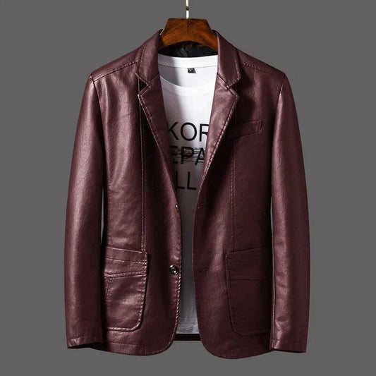 Leren Jas voor Heren - Tijdloze Stijl en Comfort - Dirk