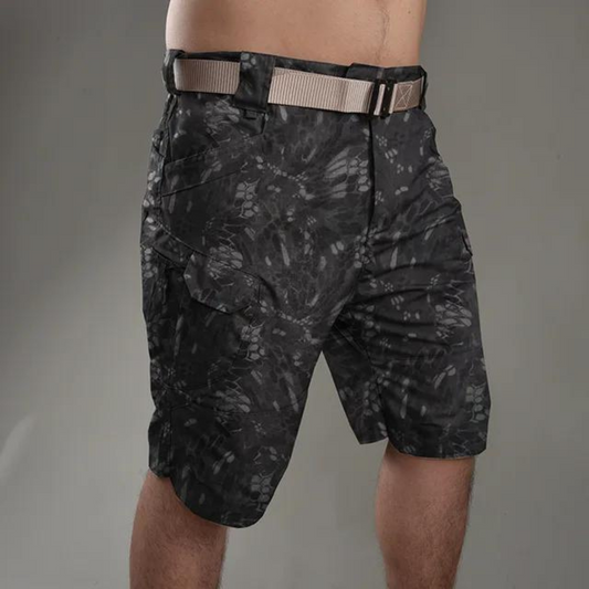 Camo Cargo Korte Broek voor Heren - Zakjes