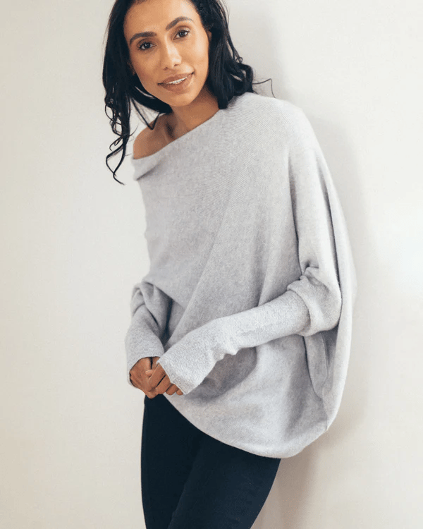 Stijlvolle off-shoulder trui voor een elegante look – Isabella