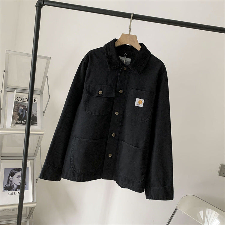 Katoenen Chore Jacket voor Dames met Stadsstijl – Trivora