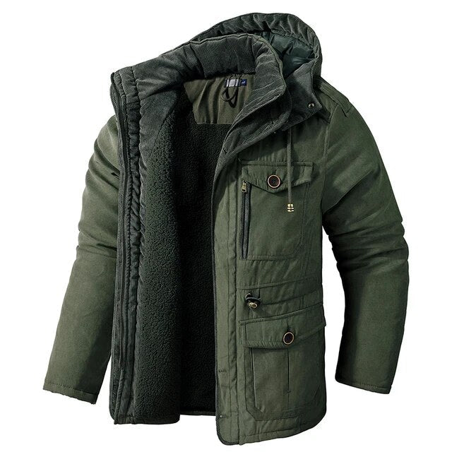 Warme winterjas met isolatie en waterafstotende stof – Bram
