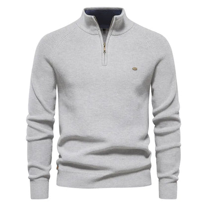 Gebreide Zip-Up Trui Tijdloos Comfortabel Warm – Iris