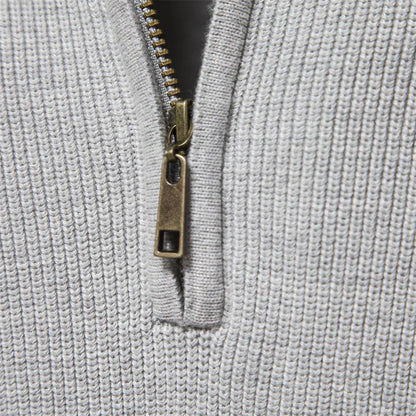 Gebreide Zip-Up Trui Tijdloos Comfortabel Warm – Iris