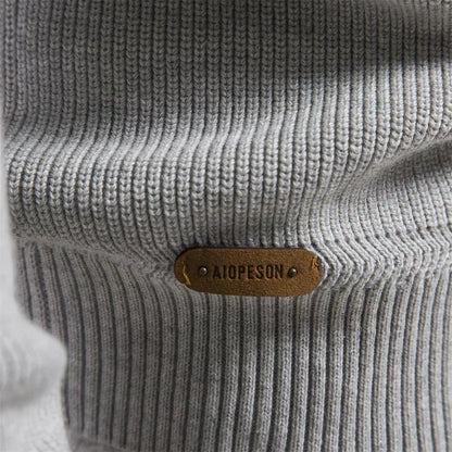 Gebreide Zip-Up Trui Tijdloos Comfortabel Warm – Iris