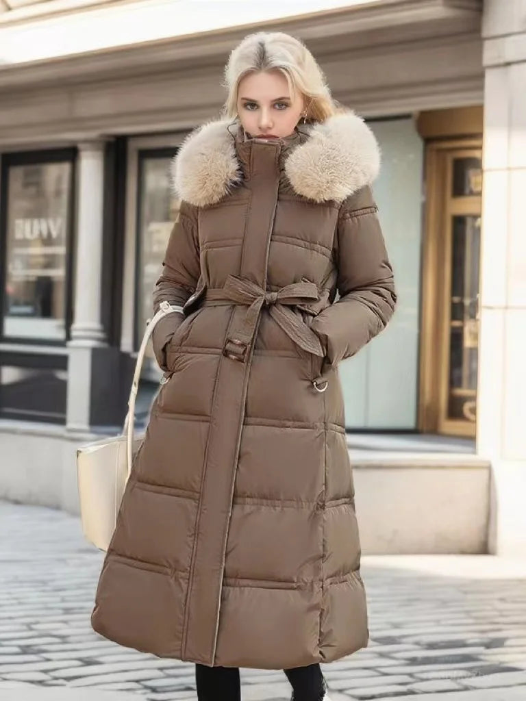 Warme lange parka jas voor dames – Sophie
