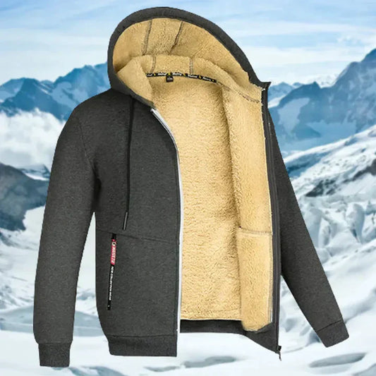 Casual Warme Winterjas met Capuchon voor Heren – Gilben