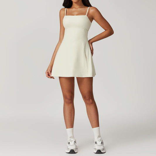Sportief Damesjurkje met Ingebouwde Short en Sneldrogend Nylon – Aviana