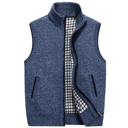 Mouwloos heren sweater vest voor winter – Thomas