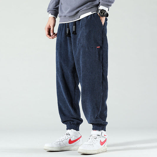Unieke Zachte Corduroy Joggers voor Heren - Felix