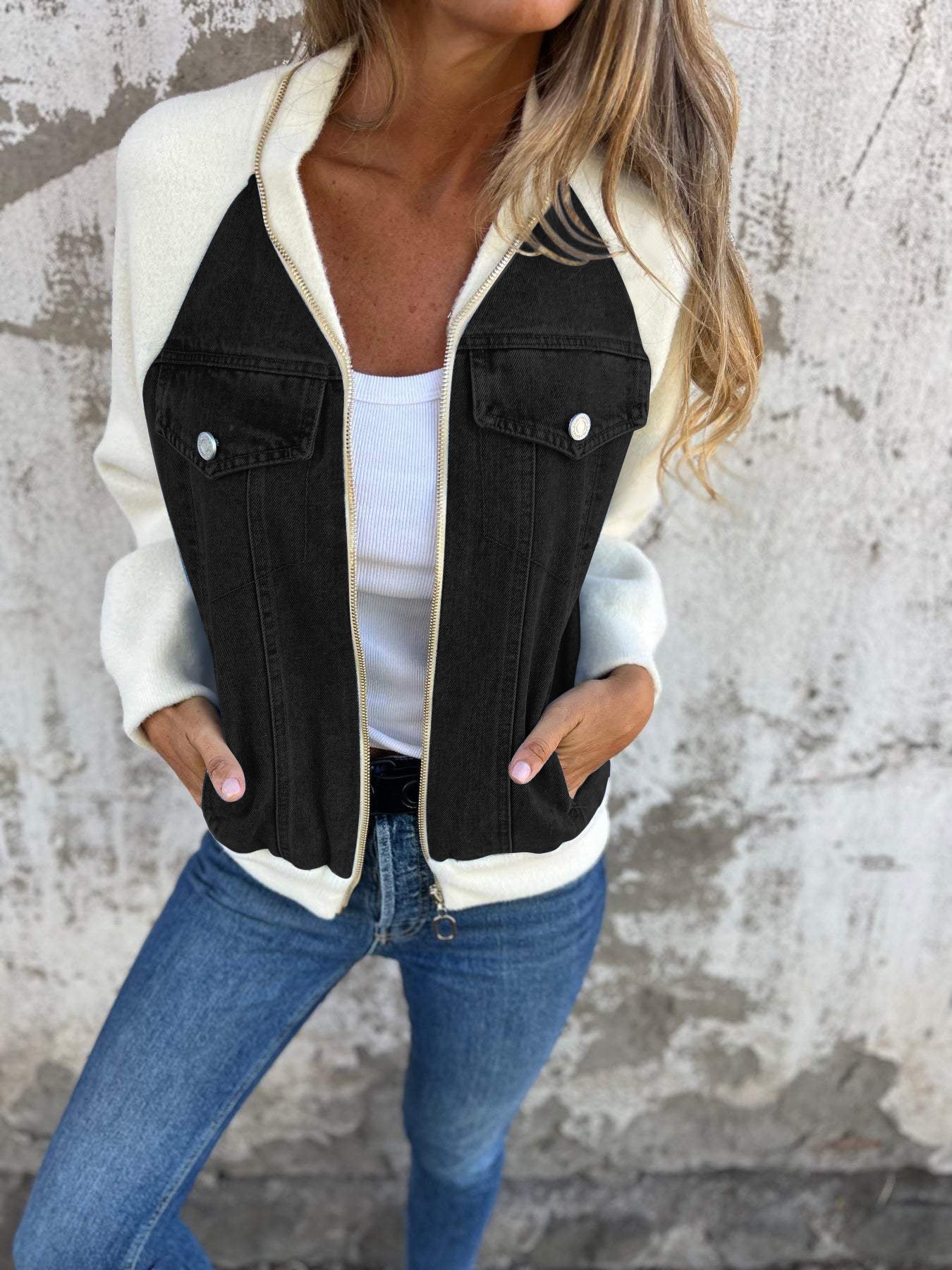 Stijlvol Denim Jasje voor Dames - Mila