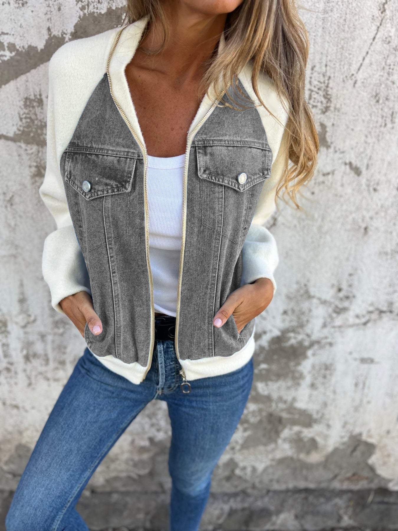 Stijlvol Denim Jasje voor Dames - Mila