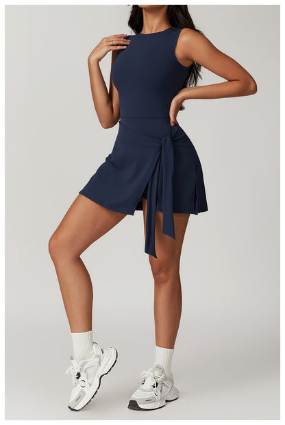 Sportieve Mini Jurk voor Dames met Ingebouwde Shorts – Liora