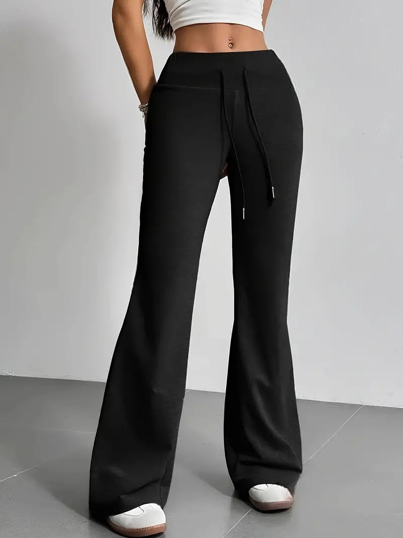 Zachte lounge joggers met elastische taille – Diana