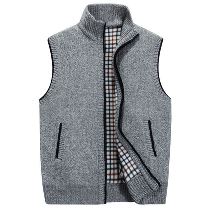 Mouwloos heren sweater vest voor winter – Thomas