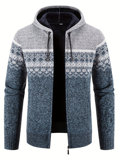 Comfortabel vest met capuchon voor heren – Samuel