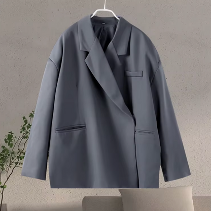 Oversized damesblazer met tijdloos design en comfort – Liora