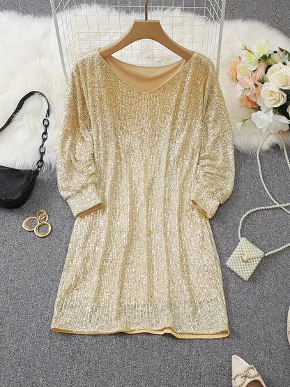 Glitter Feestjurk voor Dames – Sophie