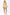 One-shoulder bloemenjurk met cut-outs en volume – Emma