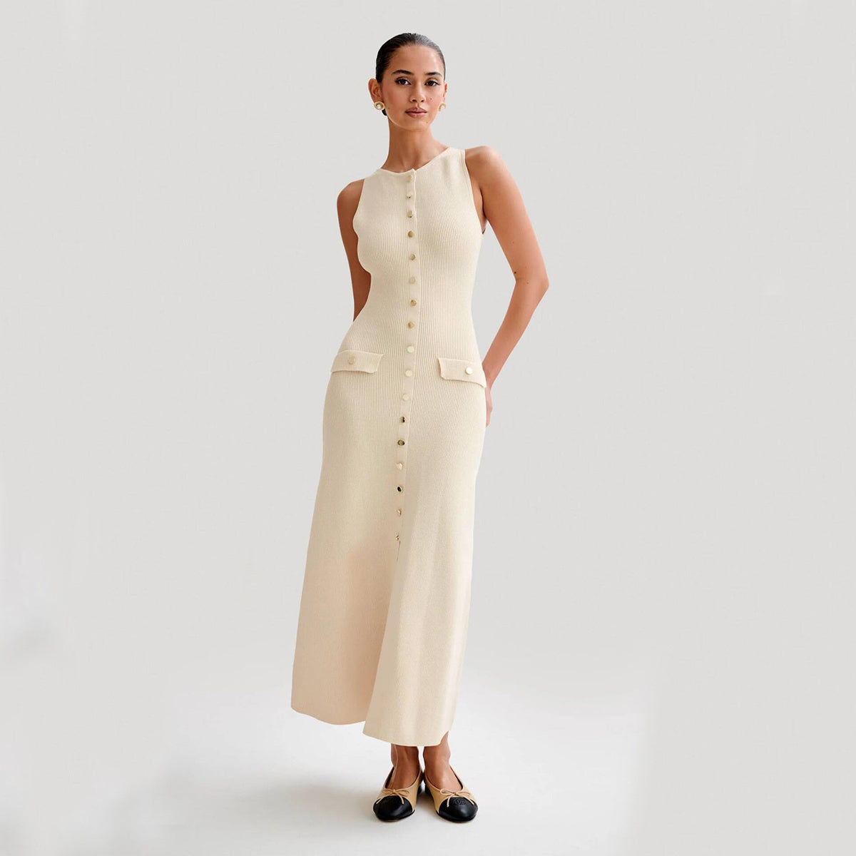 Elegante Slim Fit Jurk Voor Alle Gelegenheden - Sophie