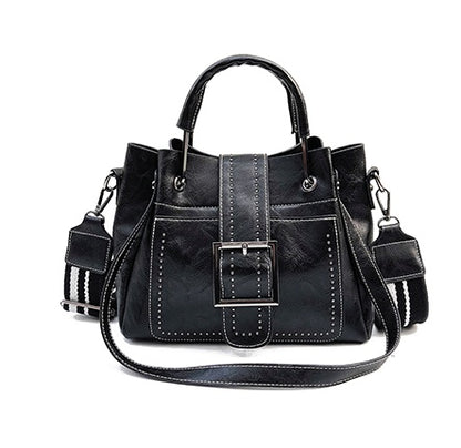 Leren Bucket Bag Voor Dames - Emma