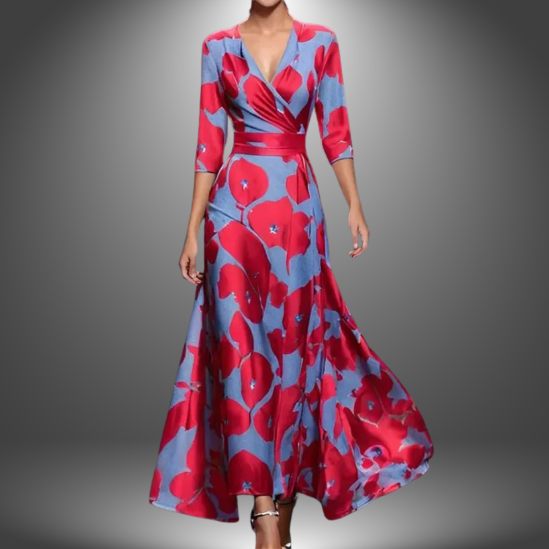 Elegante handgemaakte damesjurk met comfortabele pasvorm – Sole