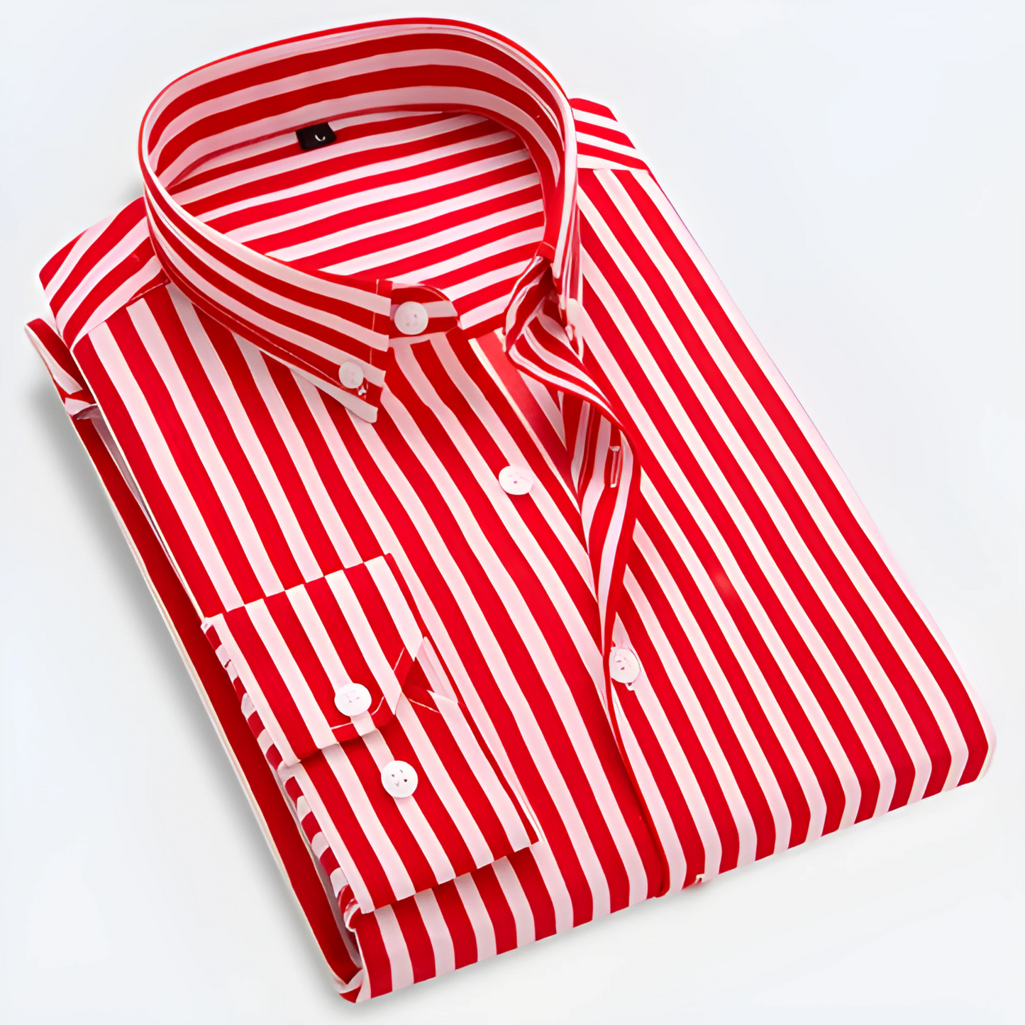 Heren Overhemd Gestreept Lange Mouw Casual Kleding – Daan