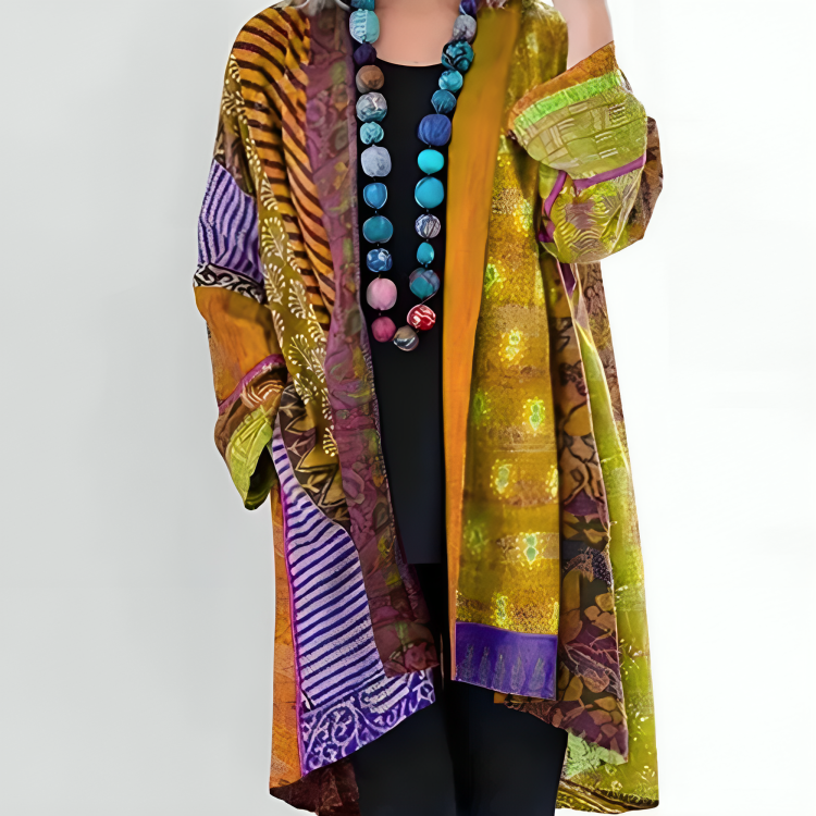 Damesvest met elegante kraag en comfort – Ysolde