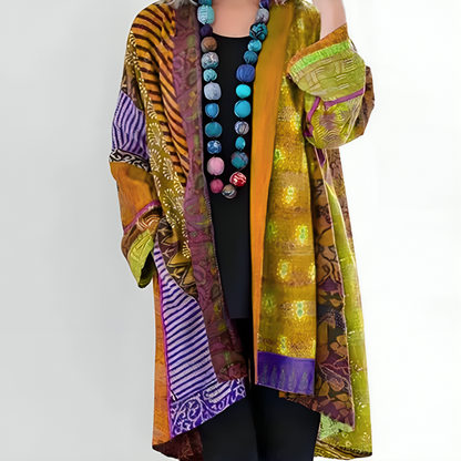 Damesvest met elegante kraag en comfort – Ysolde