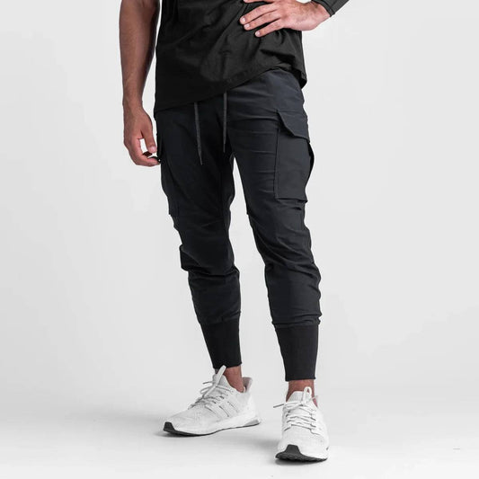 Stedelijke Cargo Joggers met Trekkoord voor Heren – Milan