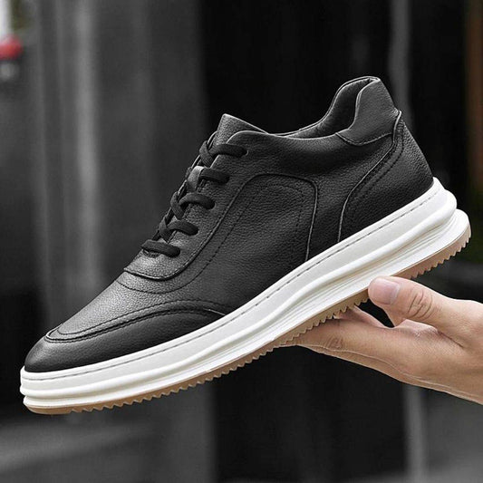 Heren Leren Casual Dress Sneakers - Emen