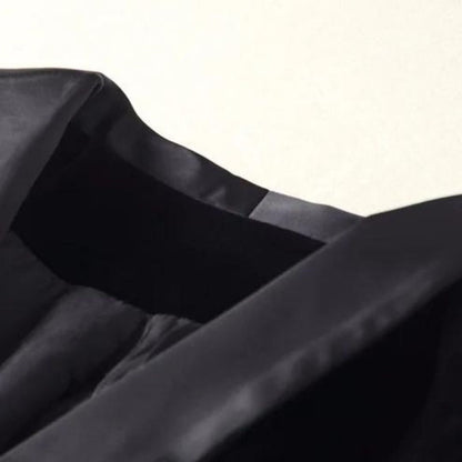 Fluwelen smoking blazer met satijnen revers – Olivier
